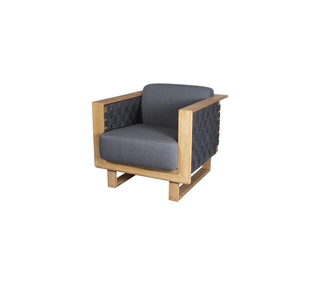 Angle lounge stol