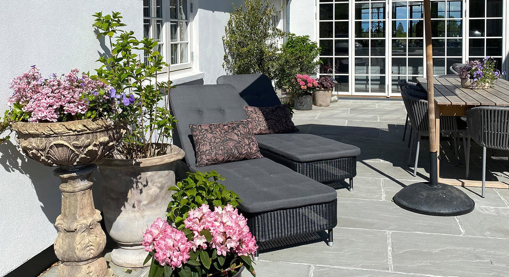 A relaxing oasis in the backyard