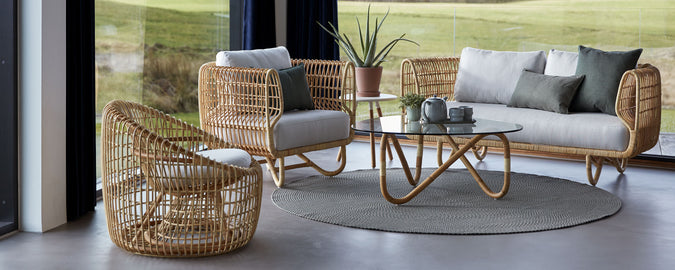 Rattan lounges