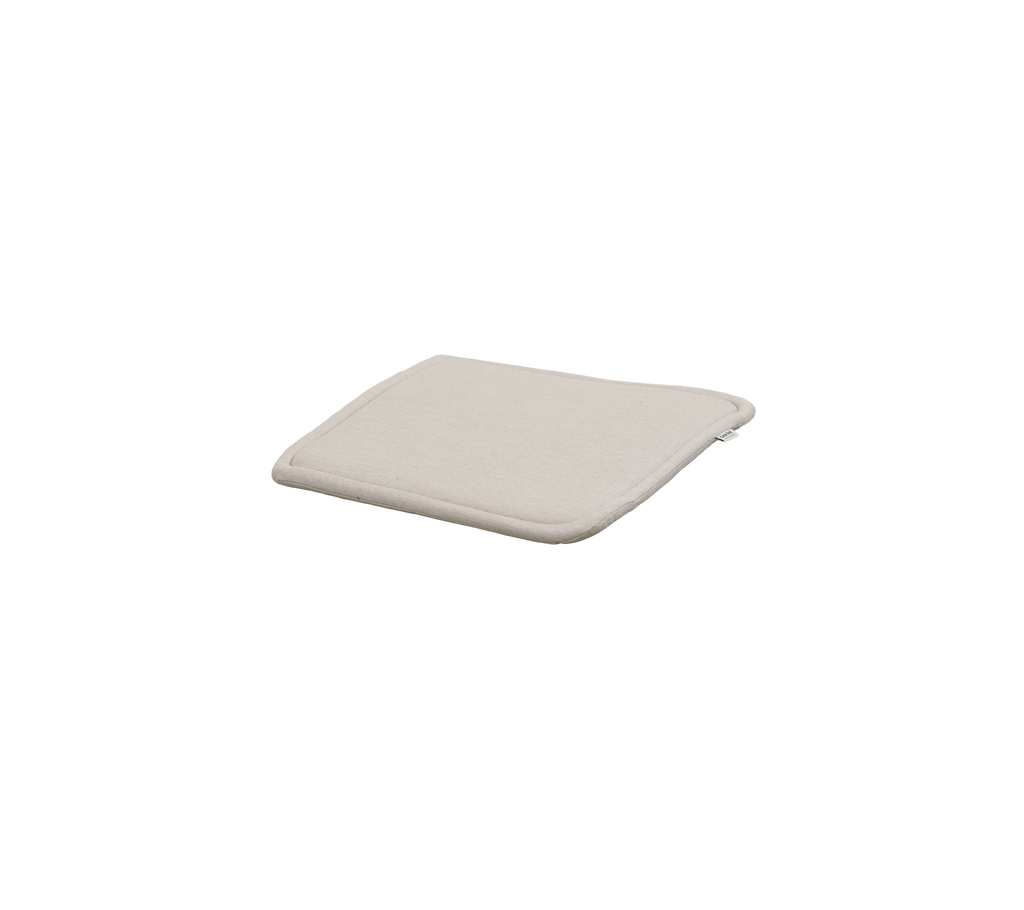 Kvadratisk sandpute med mykt design.