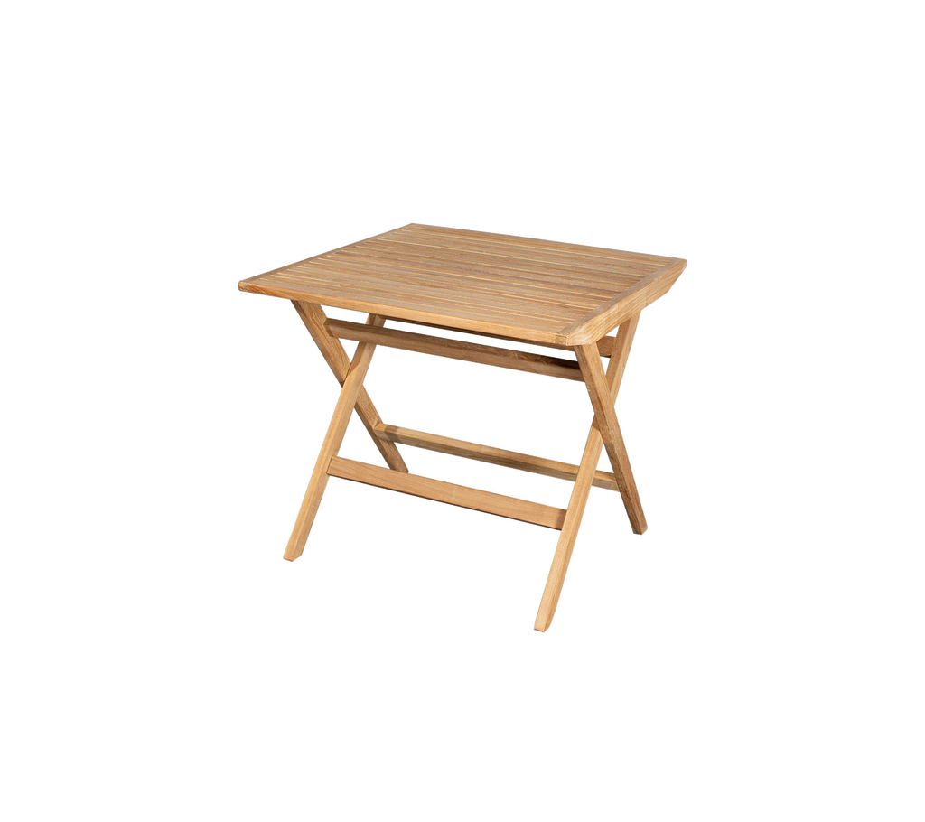 Flip bord sammenfellbart, liten, 80x80 cm