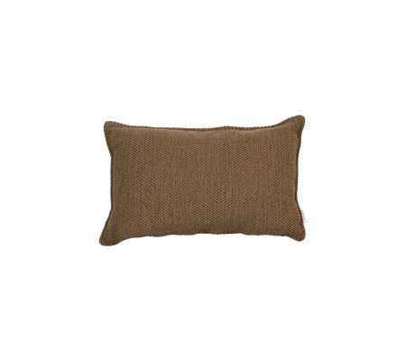 Rectangular textured pillow in a warm brown color, designed for comfort and style. Ideal for home decor or as a cozy accent.