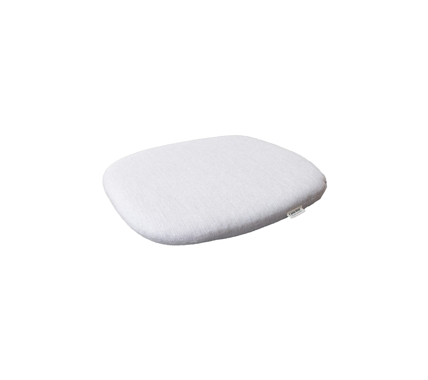 Hvit, mykt utformet pute designet for komfort og støtte. Ideell for ulike sitteopplegg.