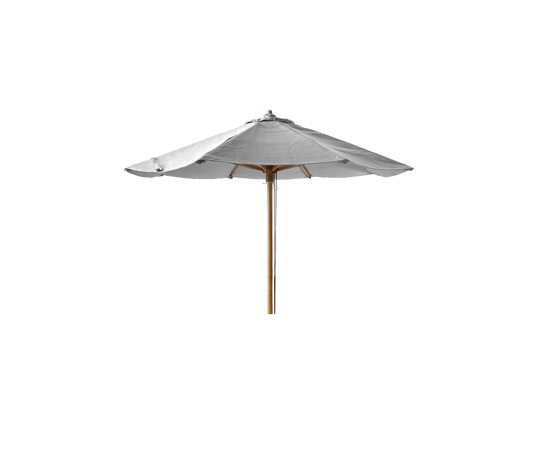 Classic parasoll m/snoretrekk, dia. 2,4 m, lav, til Peacock daybed