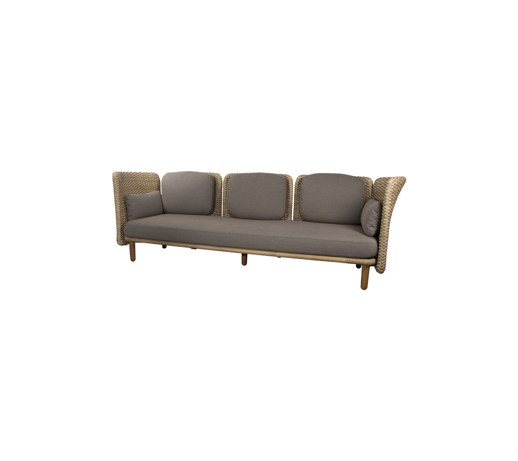 Arch 3-seter sofa m/ lav arm/ryggstøtte