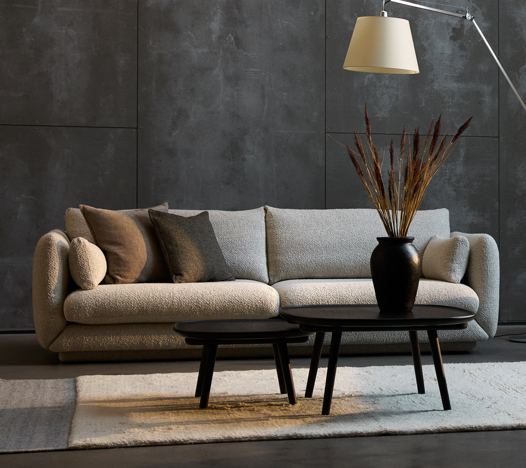 Bloom 3-seters sofa med plint