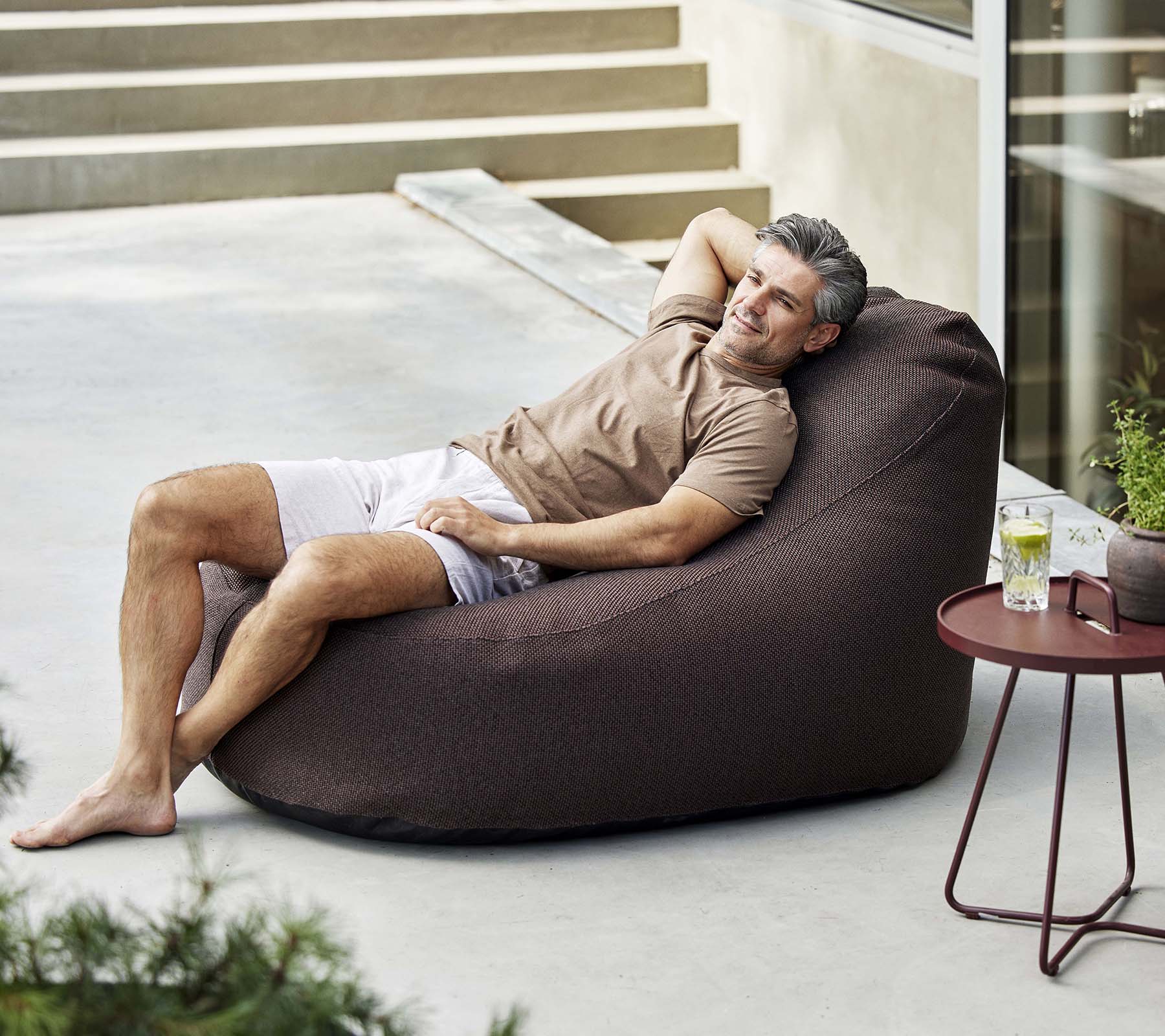 Cozy beanbag stol