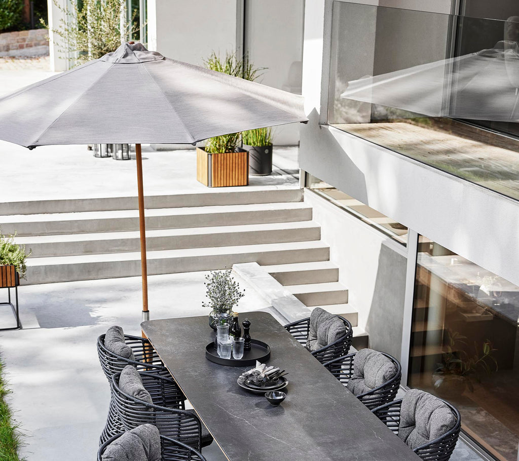Classic parasol m/snoretrekk, dia. 2,4 m