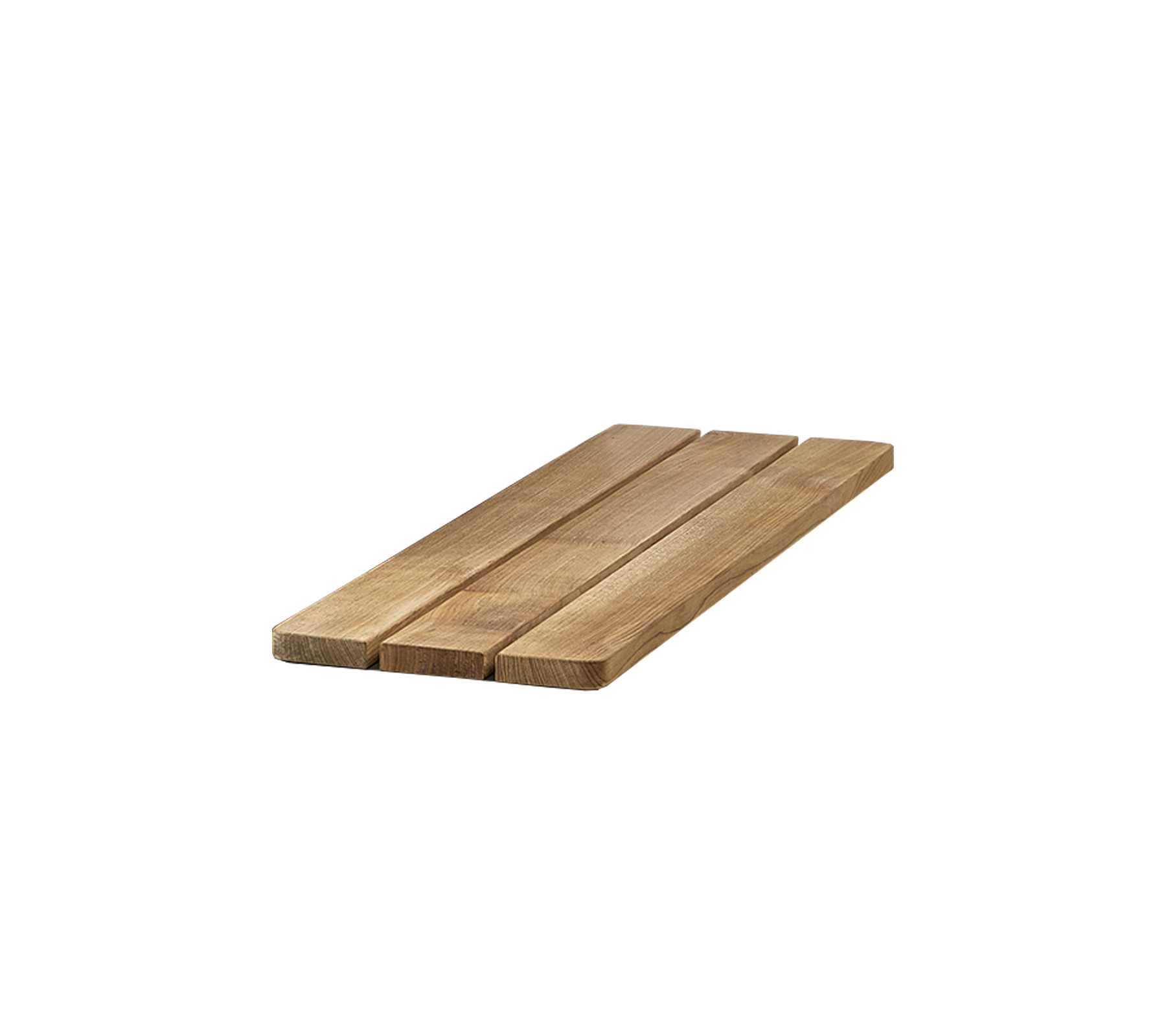 Naturlig treplank med flere lameller, som viser en glatt overflate og varme toner, egnet for ulike designapplikasjoner.