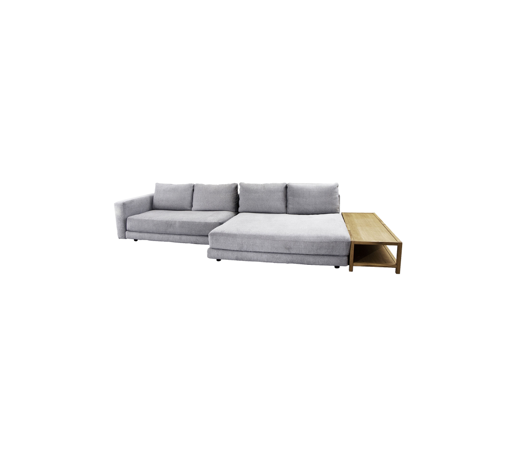 Scale 2-seter sofa m/dobbel daybed, armlen & bord, venstre (3)
